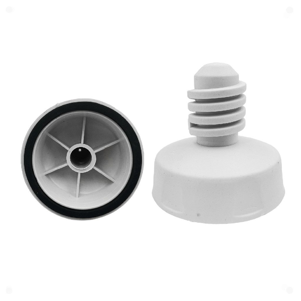 Kit com 4 Pés Lavadora Brastemp Consul W10658798