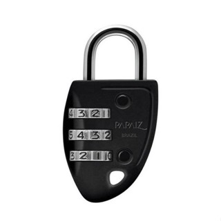 Cadeado Segredo CS23 30mm Preto Papaiz Aço Carbono 3 dígitos em Oferta na Shopee