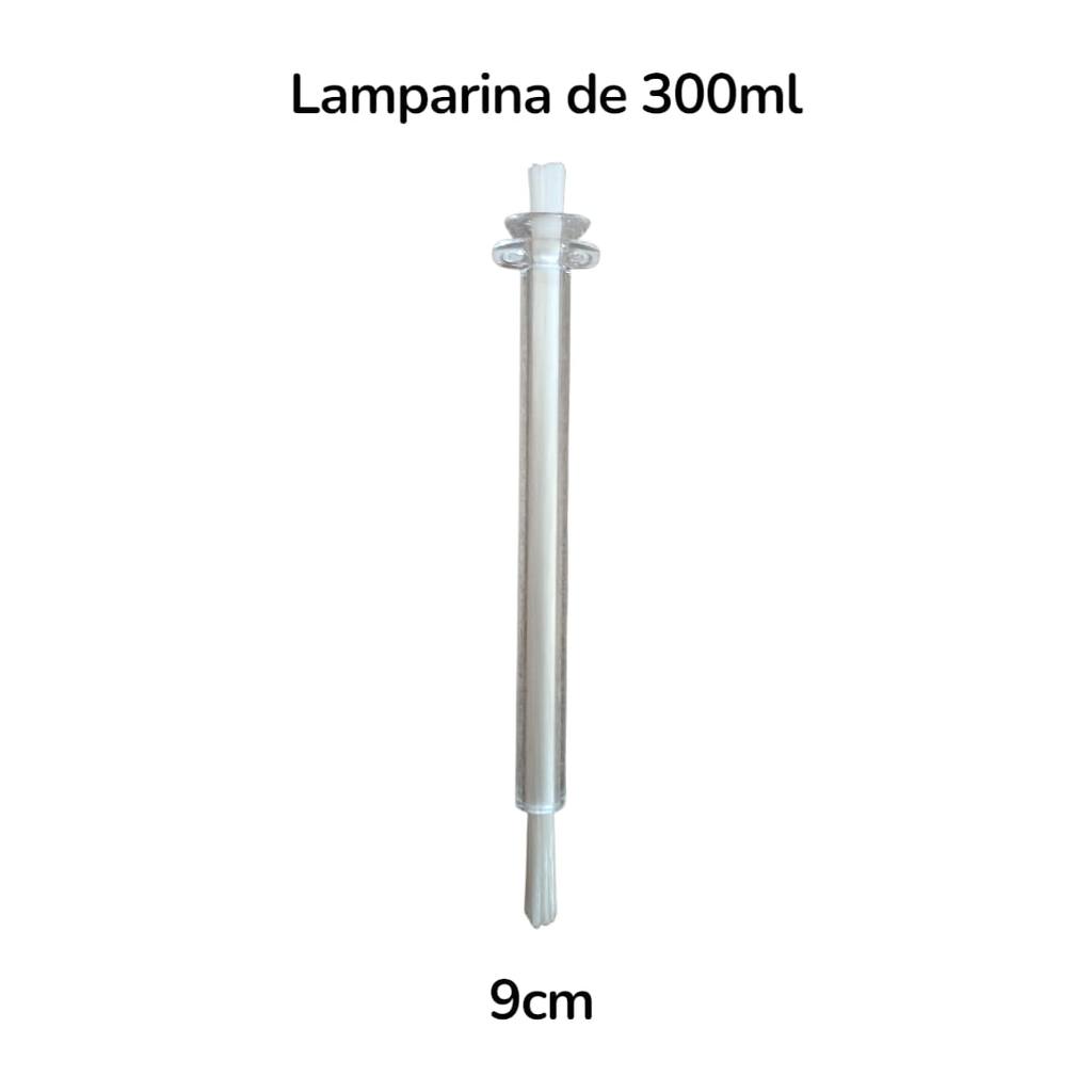 Pavio De Lamparina Grande Para Vela Lamparina De Vidro GG Infinito Apaga e Acende Quando Quiser