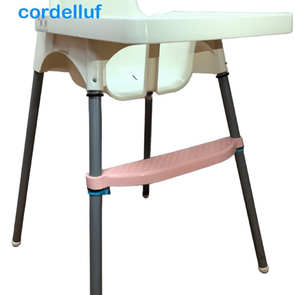 Apoio Para Os Pés Cadeira Alta CORDELLUF , Com Pedal De Superfície Antiderrapante Confortável , Universal