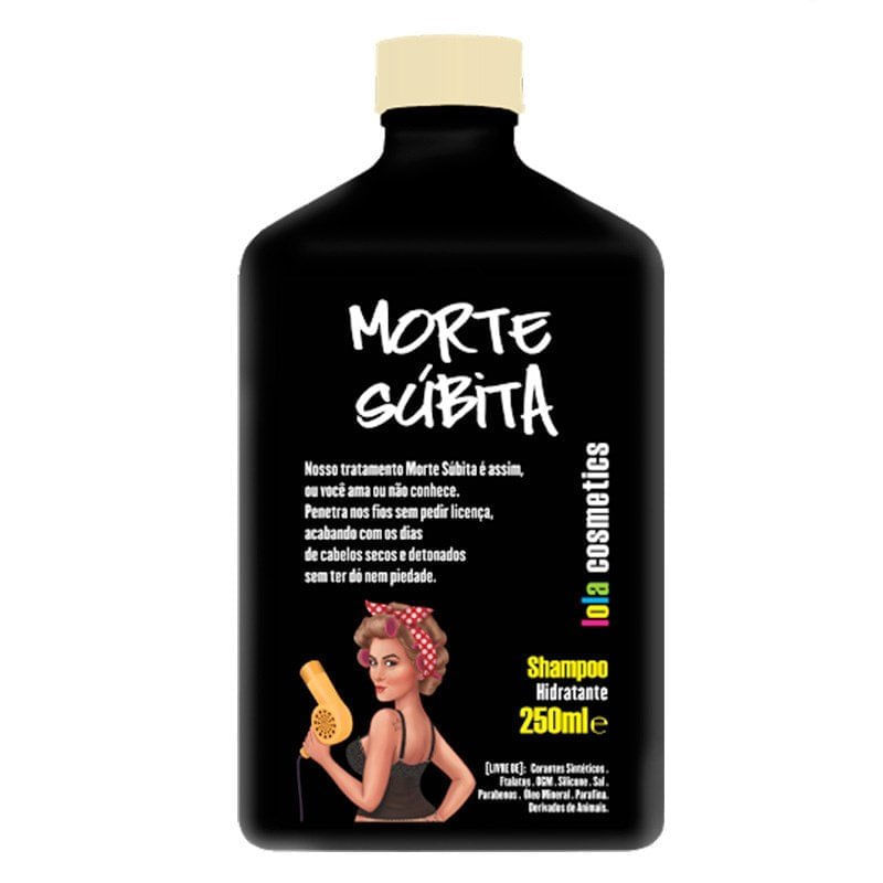 Shampoo Lola Hidratante Morte Subita 250ml em Oferta na Shopee