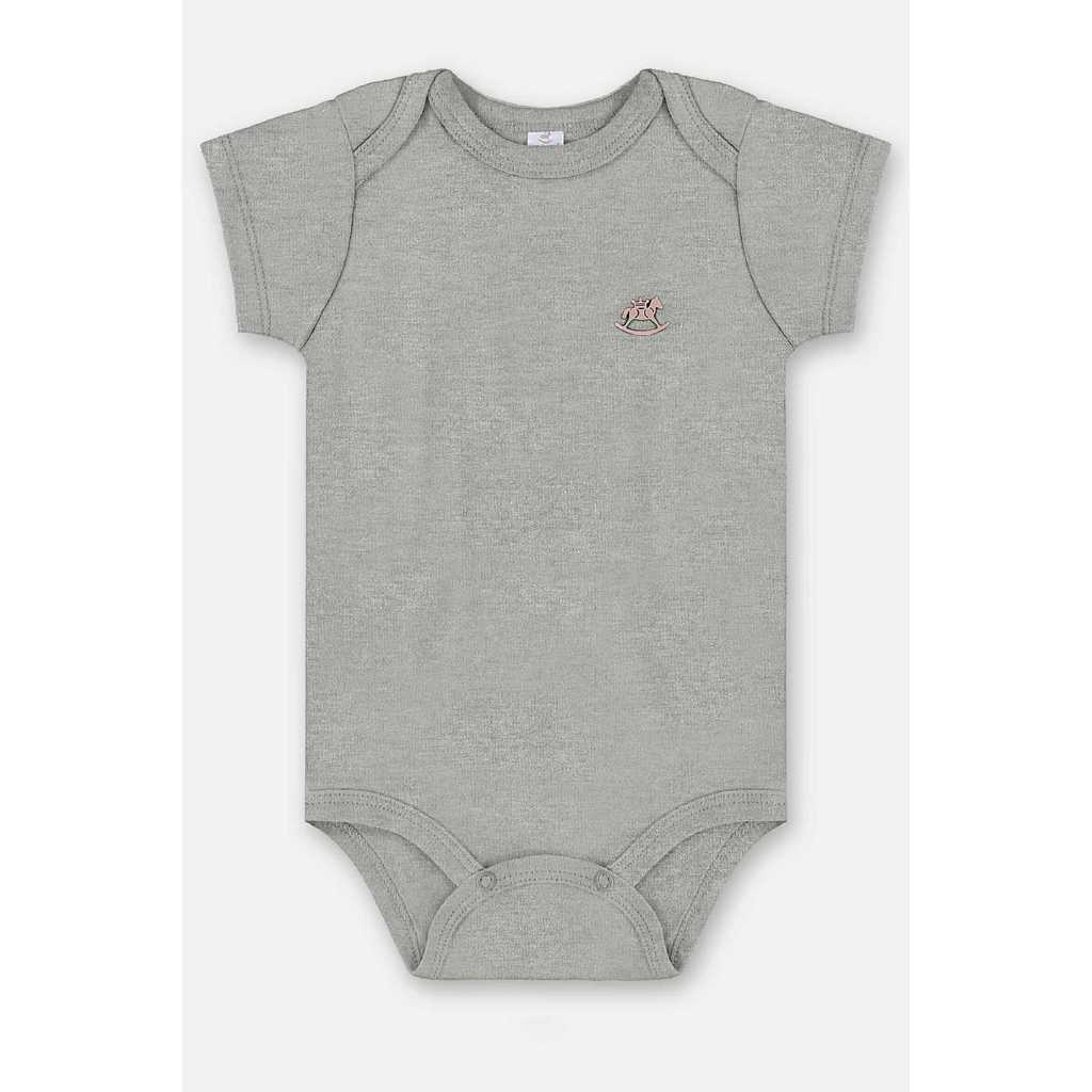 Body Manga Curta Unissex em Suedine Up Baby em Oferta na Shopee