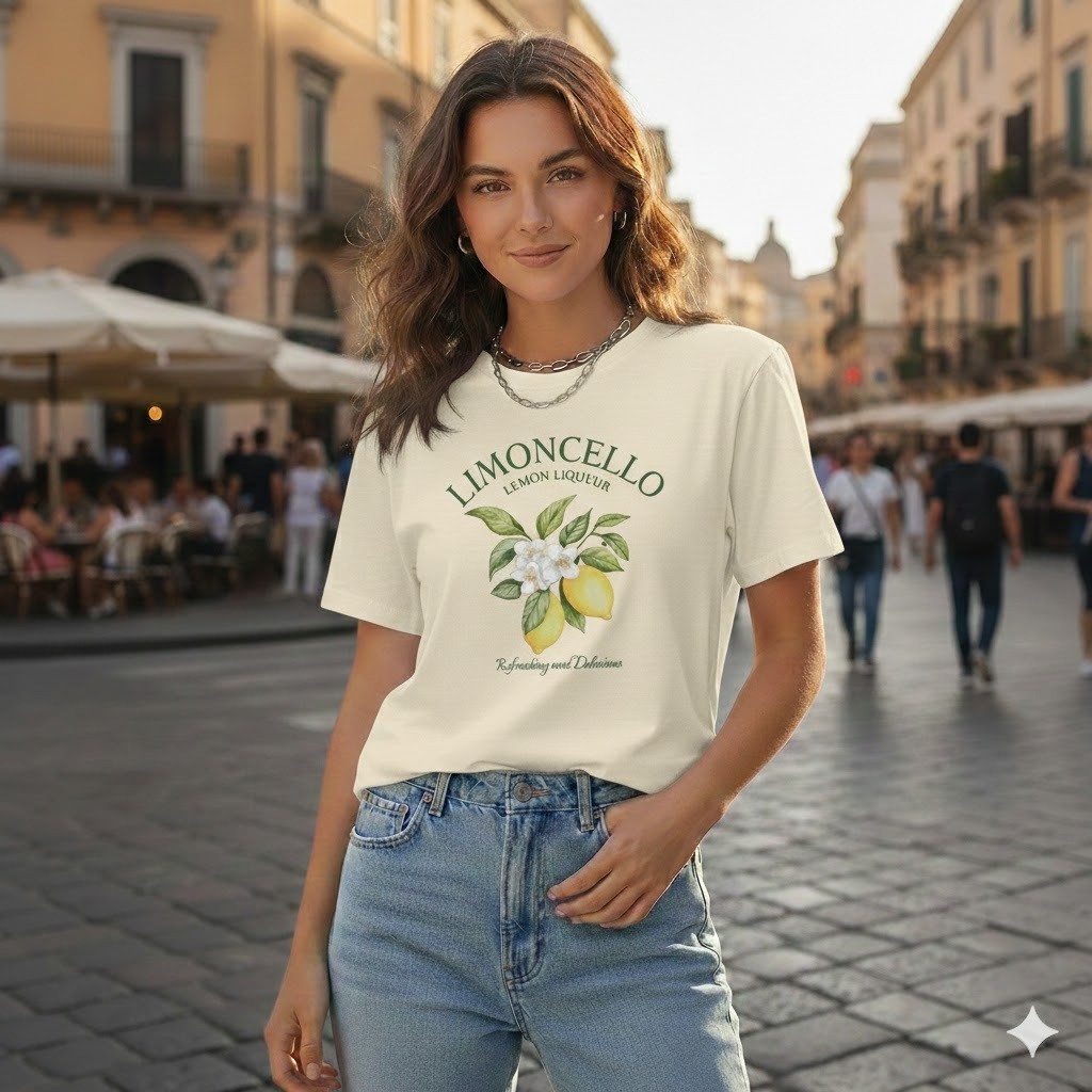 tshirt estampada limao camiseta feminina tendencia elegante dia a dia confortavel