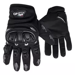 Luva Motociclista Impermeável Gp Tech Highway Com Proteções Touch