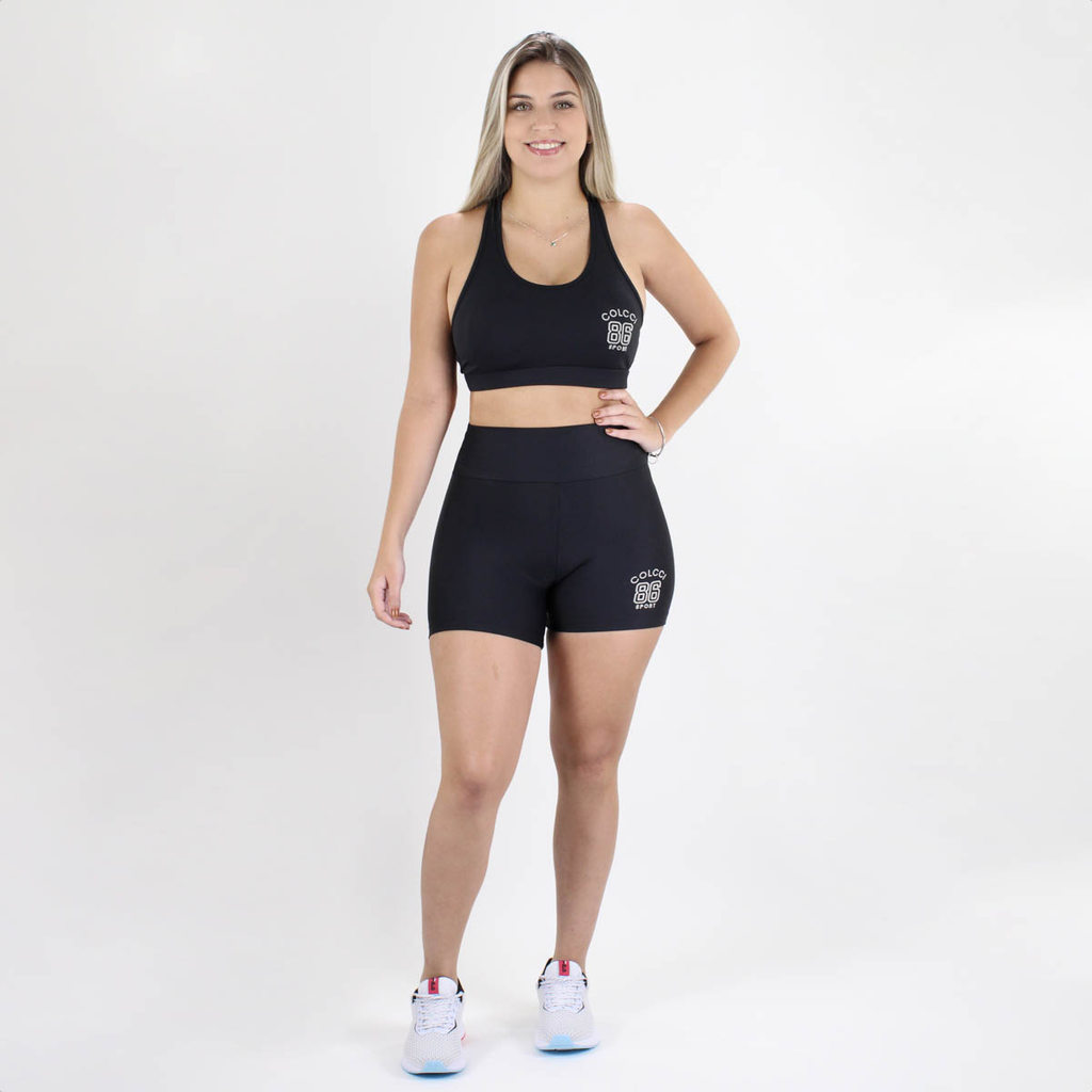 Bermuda Colcci Sport Perfect Fit Velocity 86 Preto - Feminino