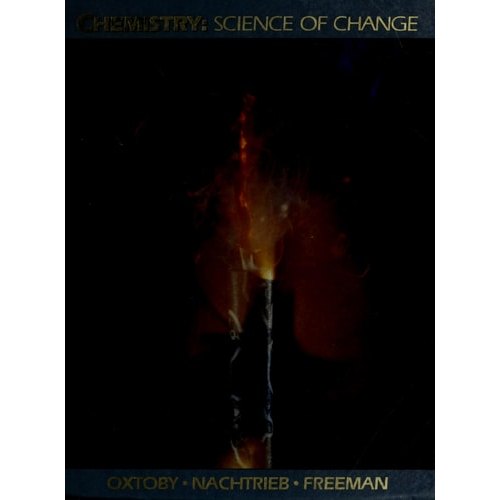 Chemistry Science Of Change de David W. Oxtoby, Norman H. Nachtrieb, Wade A. Freeman 7858023