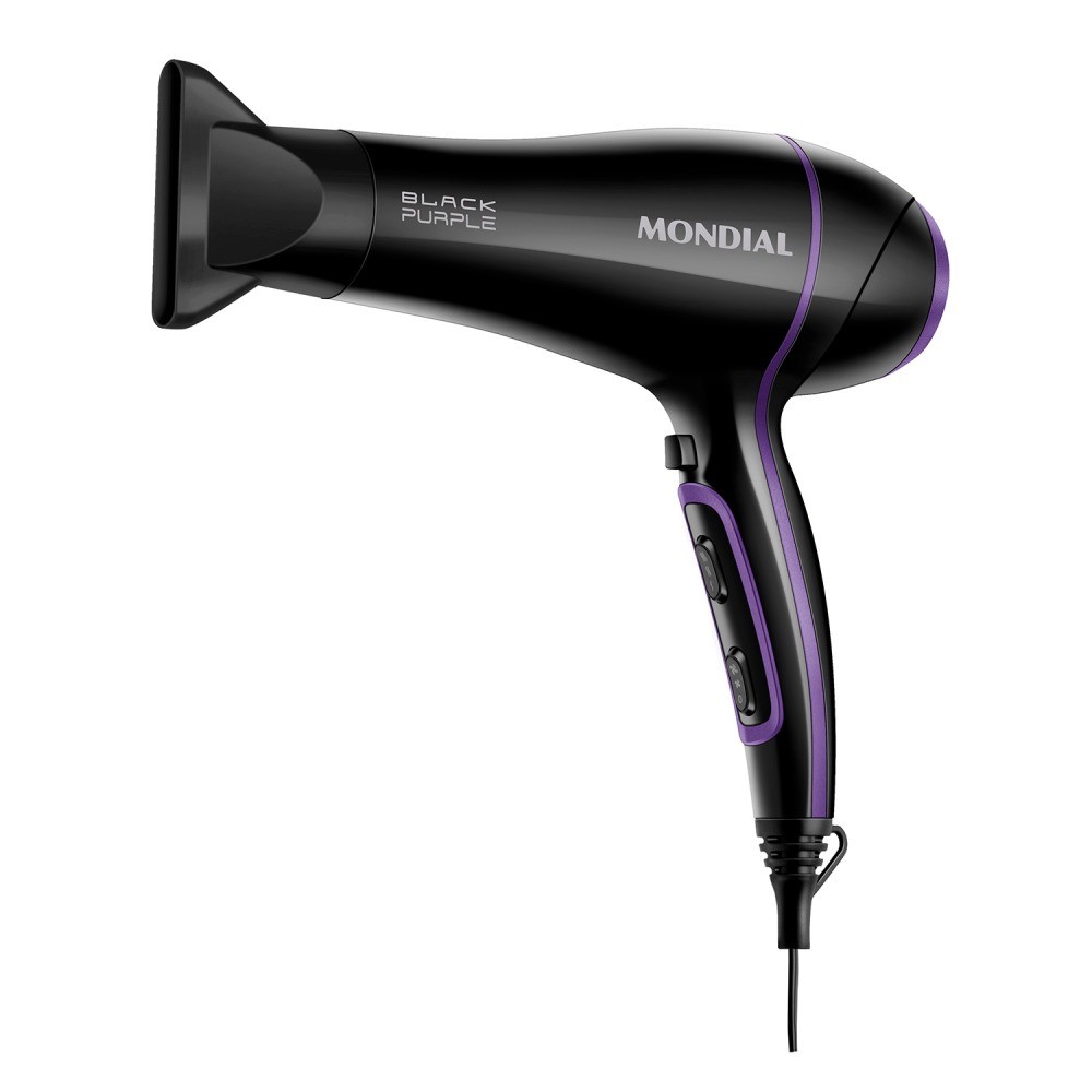 Secador de cabelo 2.000 watts Black Purple SCN-01 - Mondial (110V) em Oferta na Shopee