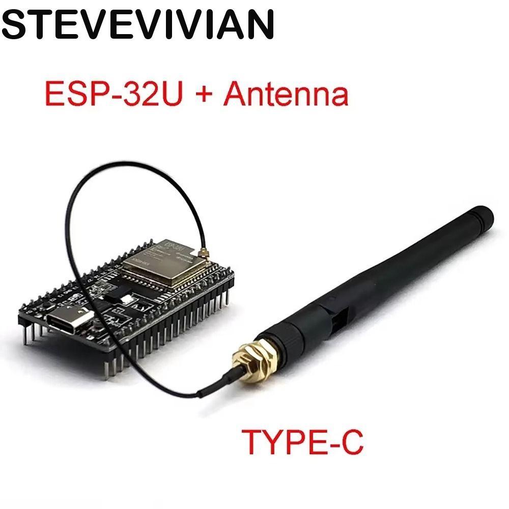 Placa De Desenvolvimento STEVEVIVIAN ESP32 DevKitC , Módulo WiFi Bluetooth WROOM-32U