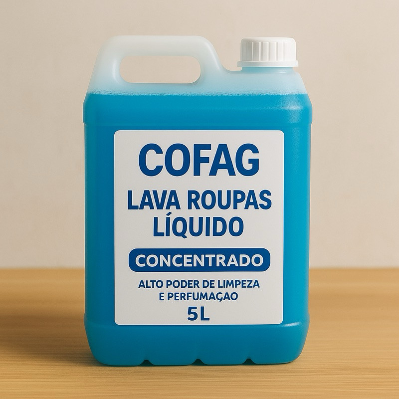 Sabão Lava Roupas 5 Litros Concentrado Para Lavanderia Econômico Envio Imediato