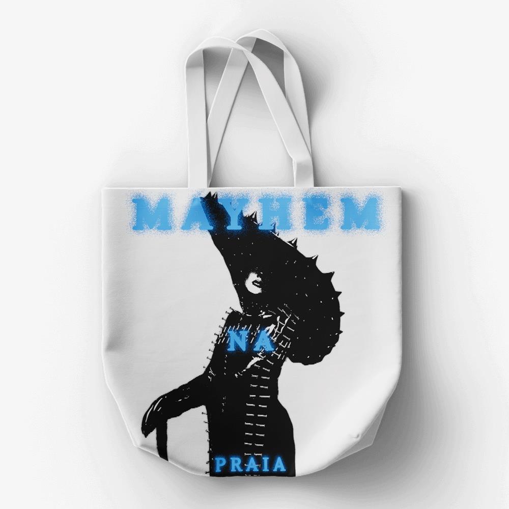 Totebag Lady Gaga - Rio Silhueta (White) em Oferta na Shopee