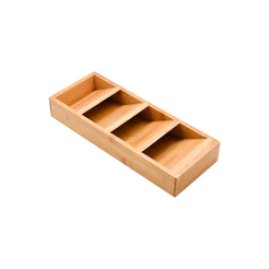 Organizador de Talheres Em Bambu - Oikos