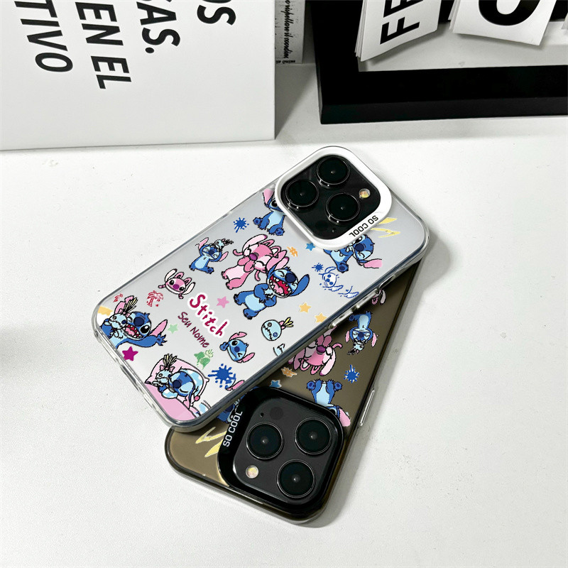 Capinha De Personalizado Lilo e Stitch Para Samsung S20 S21 FE S22 S23 S24 S25 Capa À Prova De Choque