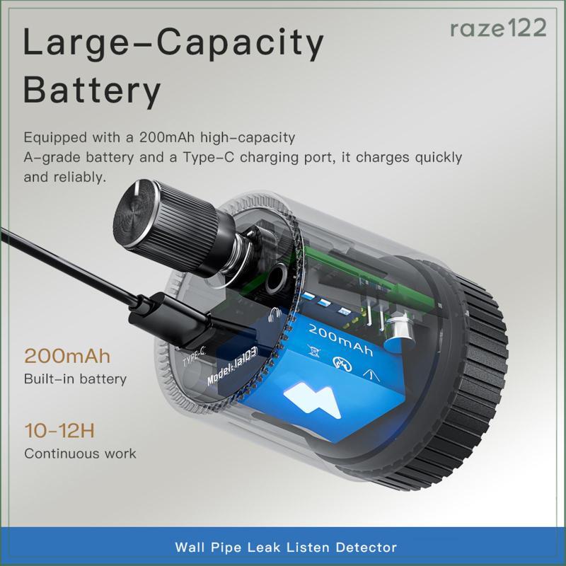 [Raze122] Amplificador Detector De Voz Com Detecção De Vazamento De Água Reparando Alta Sensibilidade