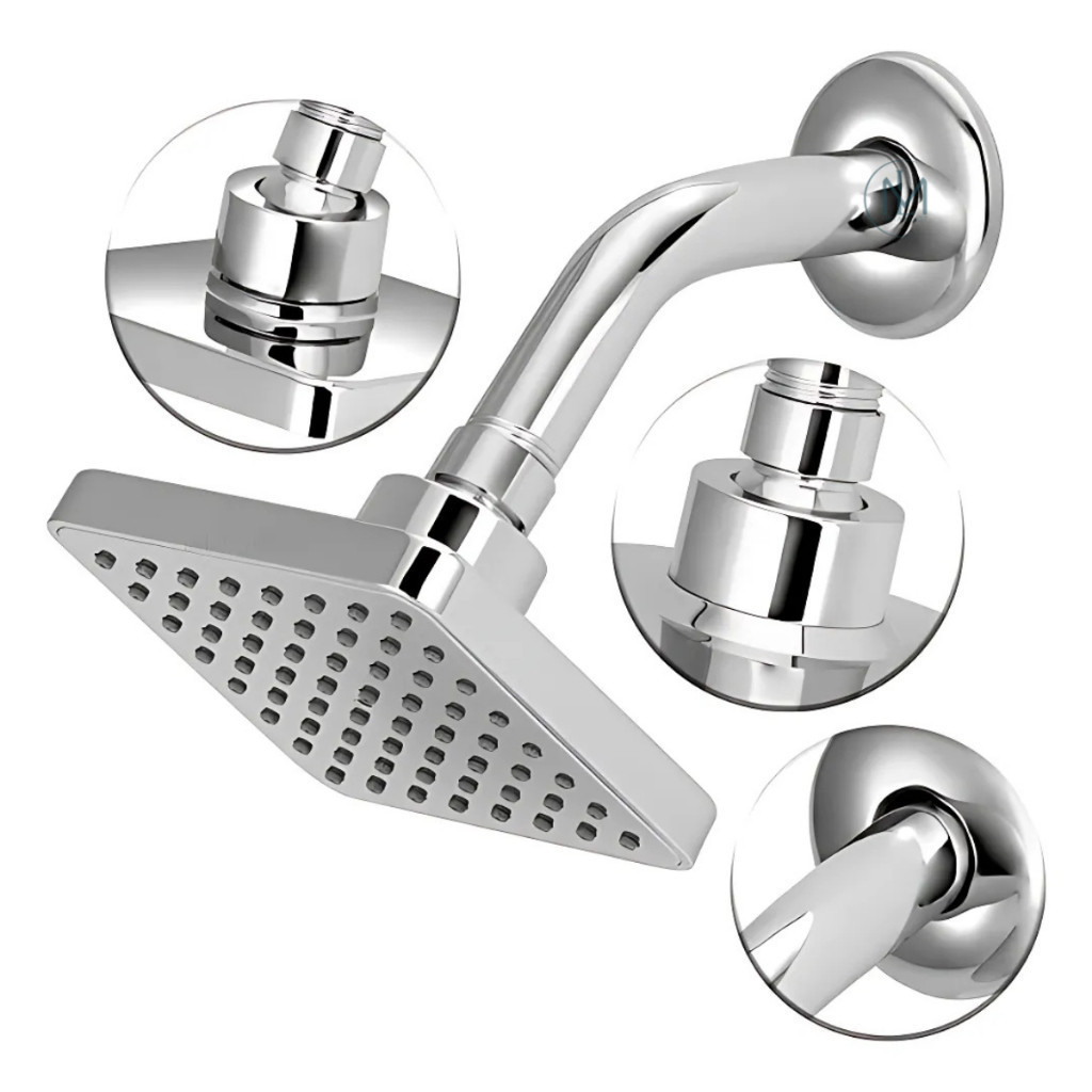 Ducha Quadrada Chuveiro Articulável