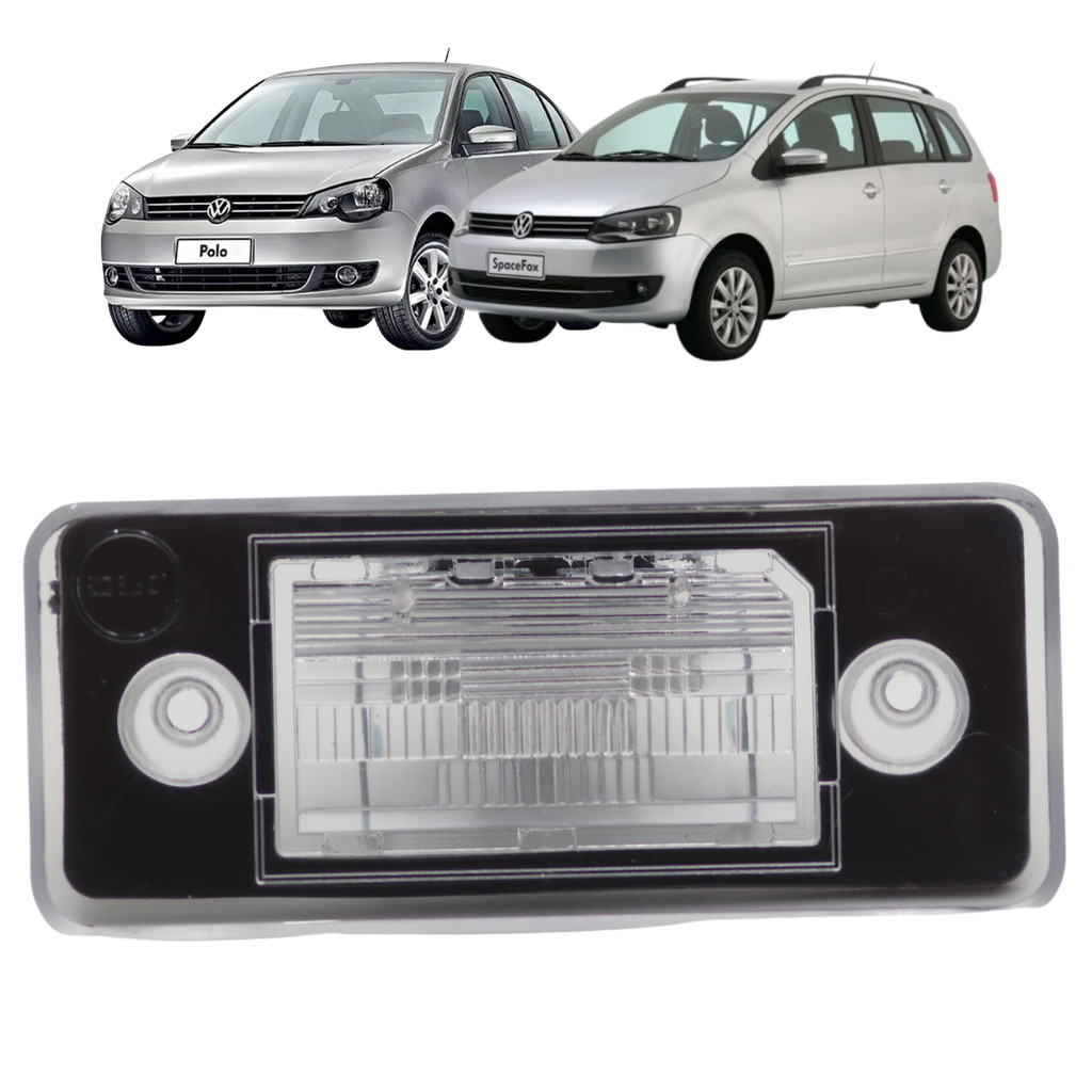 Lanterna De Placa Polo Sedan 2002 Até 2014 Spacefox 2006 Até 2014