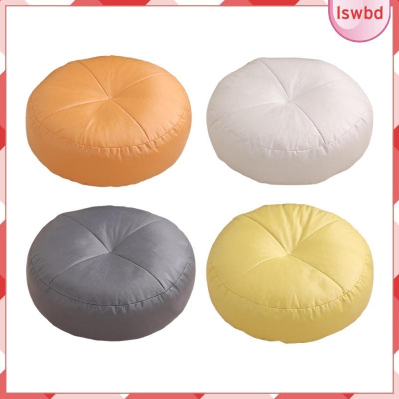 Imagem [Lswbd] Almofada De Chão Redonda Confortável Meditação Tapete De Tatame Soft Assento Para Adultos , Crianças , Escritóri