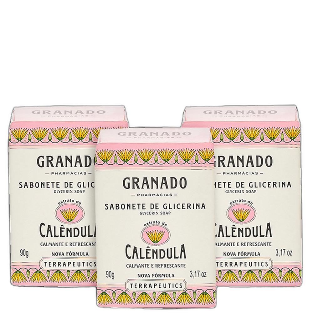 Granado Terrapeutics Calêndula - Sabonete em Barra 3x90g BLZ