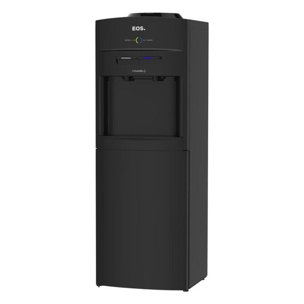 Bebedouro de coluna compressor para garrafão de 10 ou 20L preto EBC05PC - Mineralle EOS em Oferta na Shopee