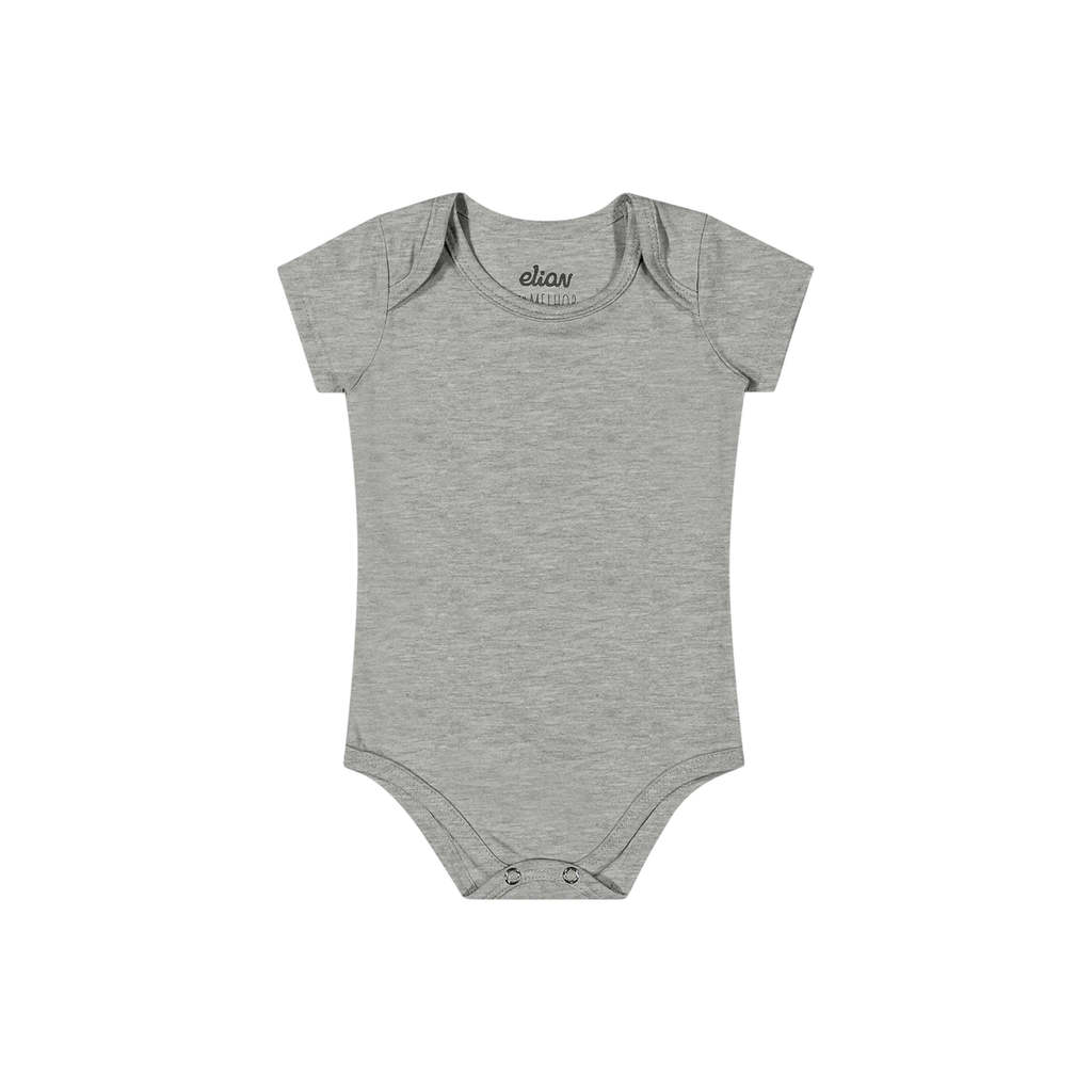 Body Infantil Unissex Básico Elian Mescla