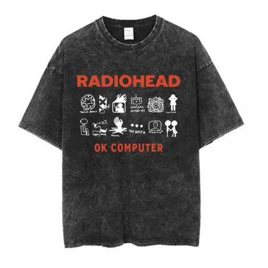Camiseta Camisa Blusa Radiohead Rock Style – Camiseta Exclusiva com Estampa Incrível! camisa