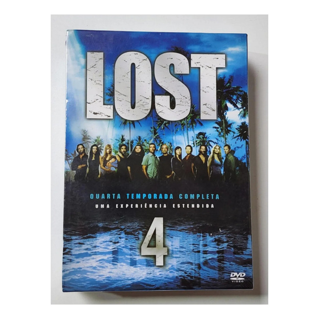 Dvd Box Dvd Lost 4a. Temporada - 6 Discos