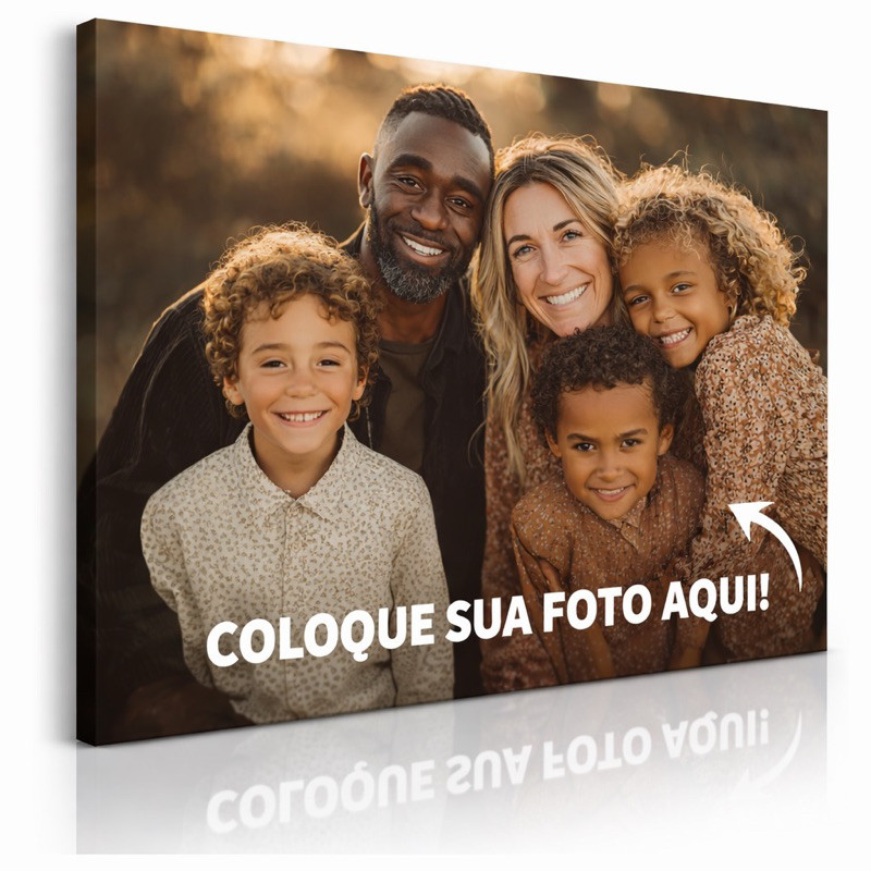 Placa Quadro Decorativo Personalizada Foto Imagem Logo Banner Moderno