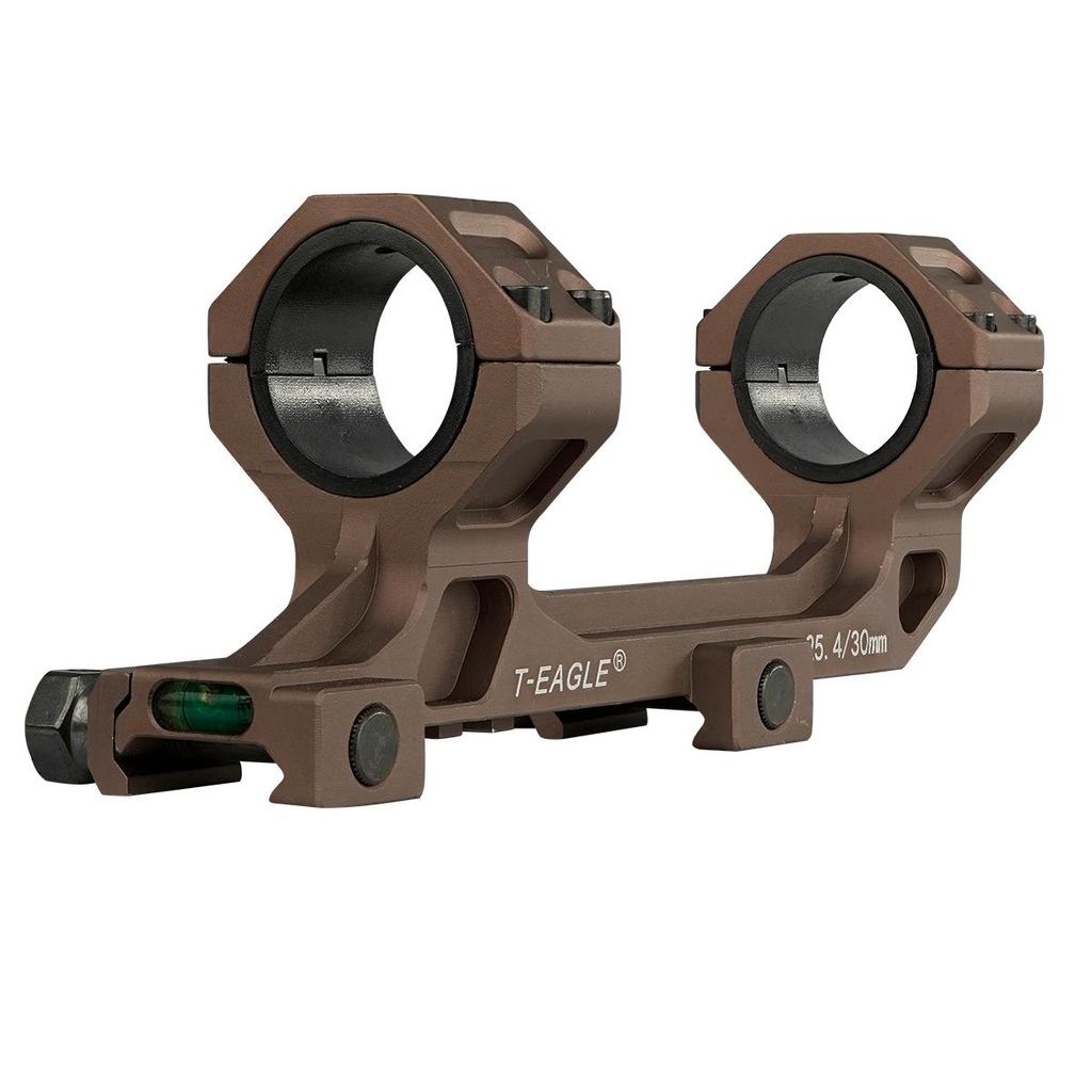 Mount Único T-Eagle 5027S Trilho 22mm e Tubo 25/30mm