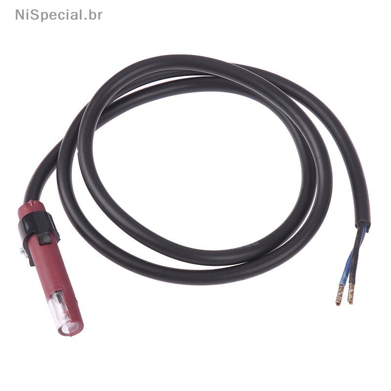 [Nis] Detector De Chama QRB1 Comum Fotossensível Elétrico Queimador De Olhos Detecção Fotoresistor Vermelho QRB1 Fotocél