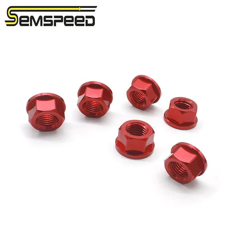 Universal M10 * 1.25 Roda Dentada Traseira Eixo Porca Parafuso Hex Para KTM RC390 kawasaki Ninja400 Yamaha