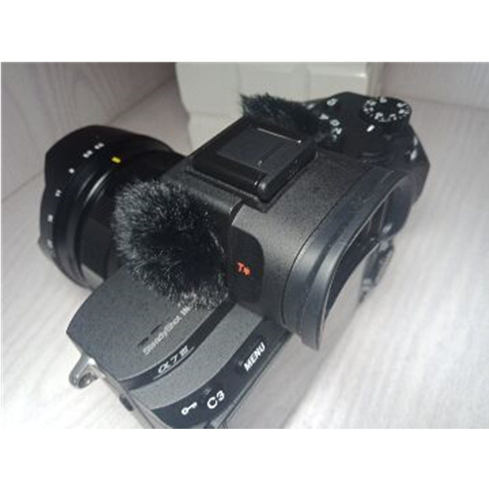 Adequado Sony Sony A7m3 Câmera Suéter À Prova de Vento Sony Sony A7m3 Adesivo de Lã À Prova de Vento