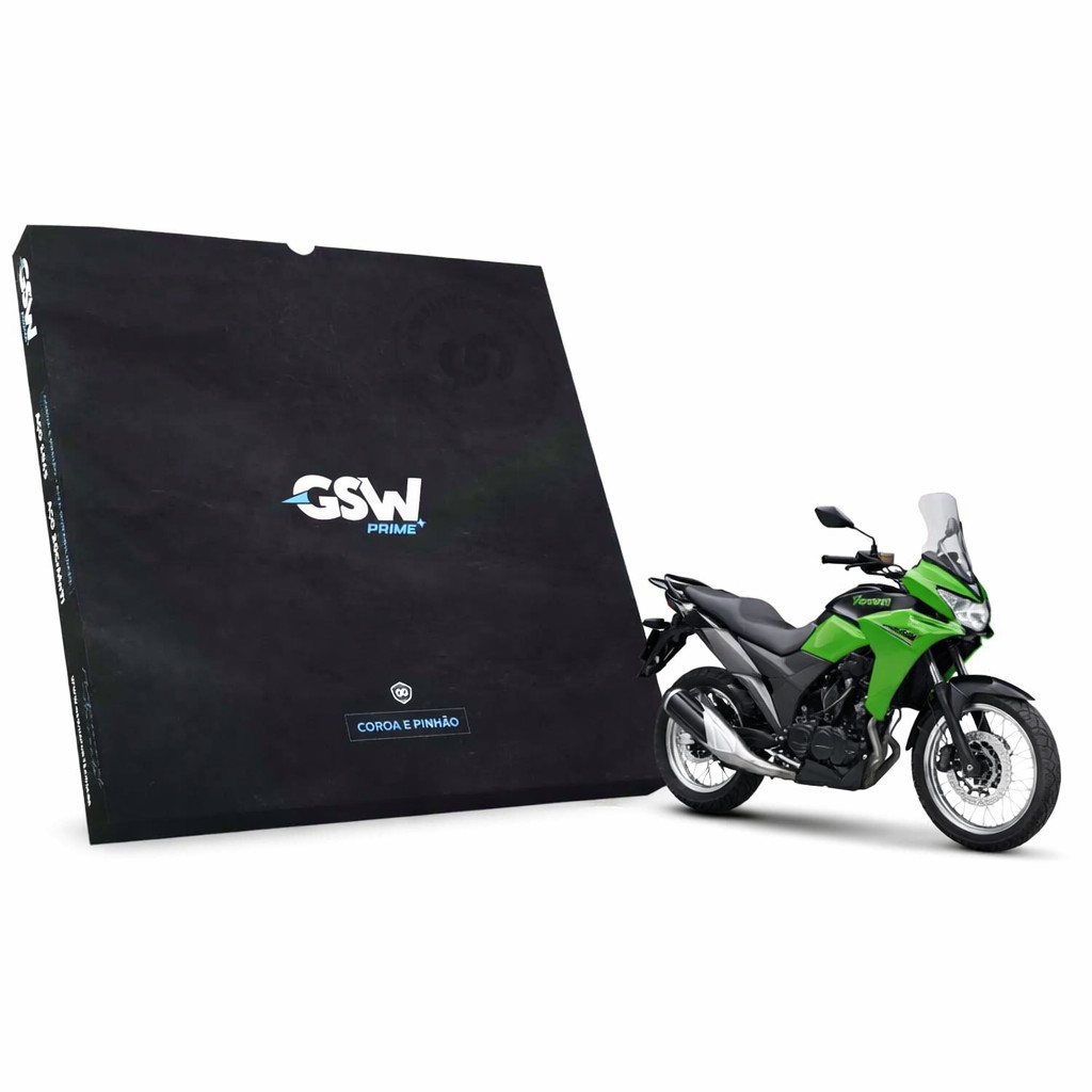 Kit Coroa e Pinhão Kawasaki Versys 300