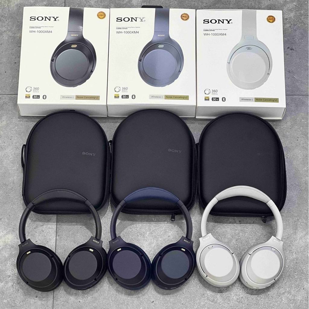2026 Produto Pronto Estoque Wh-1000xm4 Fone de Ouvido Sem Fio Esportivo Bluetooth Adequado Fone de Ouvido Sony
