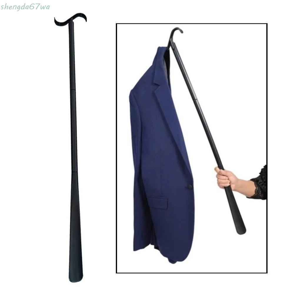 Buzina De Sapato De Cabo Longo SHENGDA , Espátula Removível Multifuncional Ajustável , Portátil