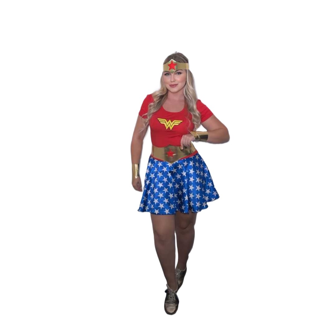 Detalhes do Fantasia Mulher-maravilha Comic Con, Eventos Nerd E Geek