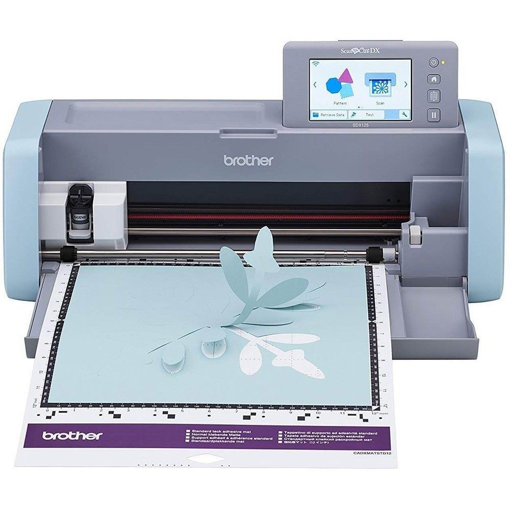 ScanNCut SDX125 Brother Máquina Corte + Scanner | Corta EVA Tecido 3mm