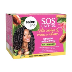 Creme Relaxante Solta Cachos e Reduz o Volume 200g