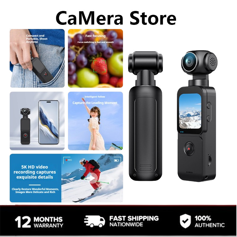 Camera Store PX3 HD 5K Câmera Esportiva De Bolso vlog Digital Portátil