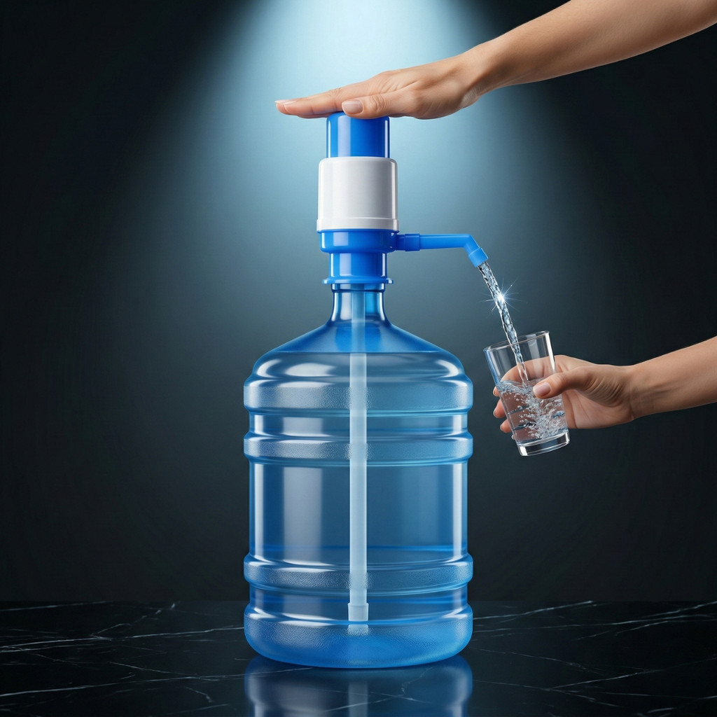 Bebedouro Bomba Manual de Pressão para Garrafão de Água