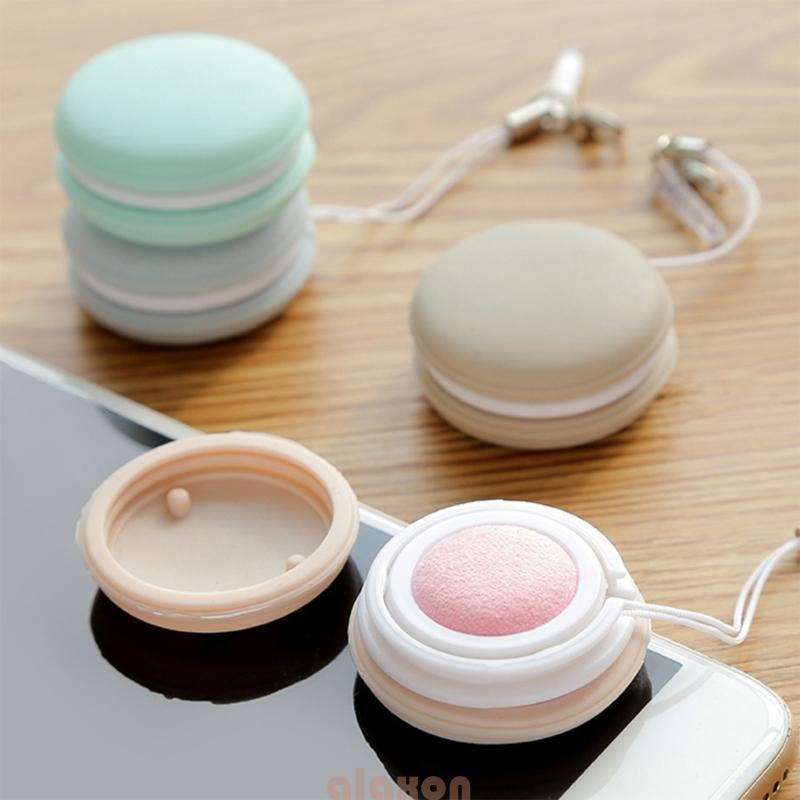 Forma Macaron Para Lente Câmera Tela Telefone E Óculos Chaveiros Portáteis Acessório Lavável