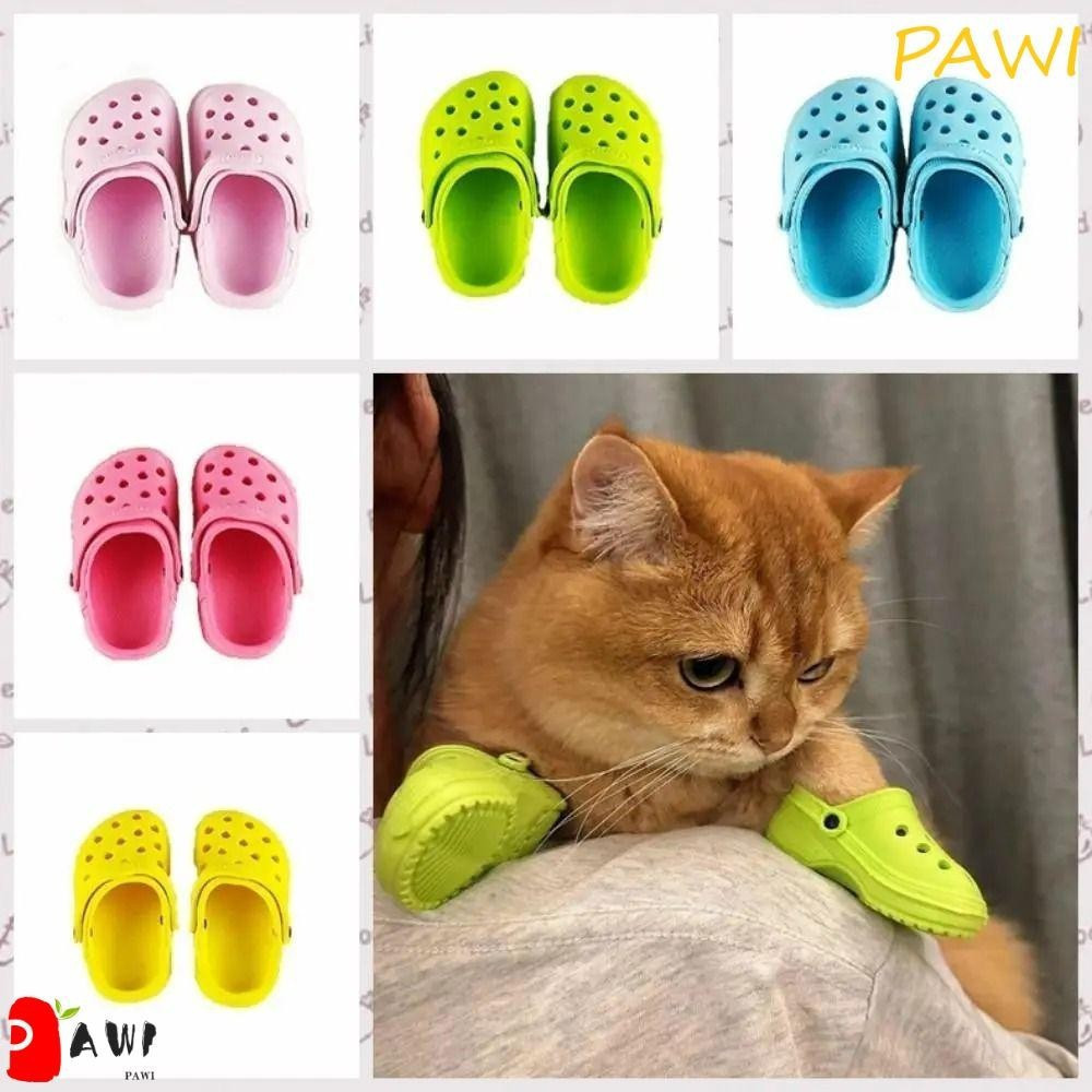 Sapatos Para Cães PAWI , Chinelos Respiráveis E Resistentes Ao Desgaste Gatos , Sandálias Confortáveis Antiderrapantes A