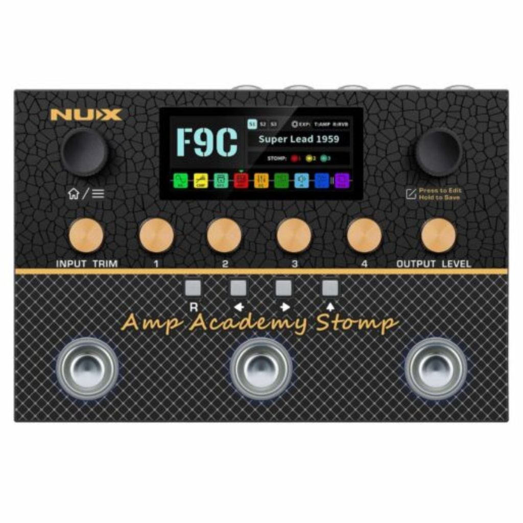 Pedal Simulador de Amplificador Nux Amp Academy Stomp