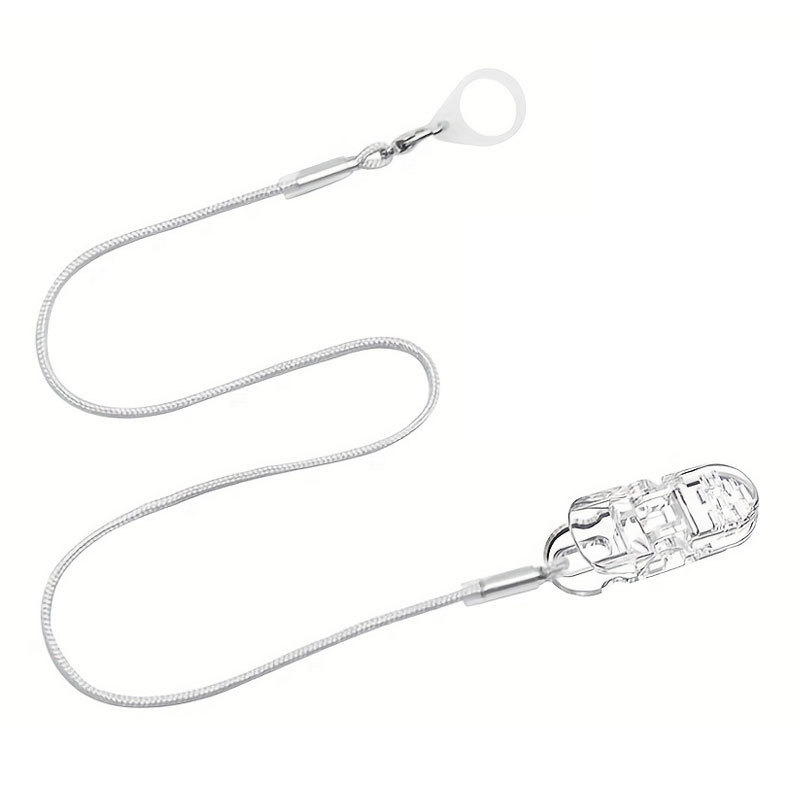 Correia anti-perda para aparelho auditivo, cordão protetor para idosos e crianças, correia de pescoço para dispositivo r