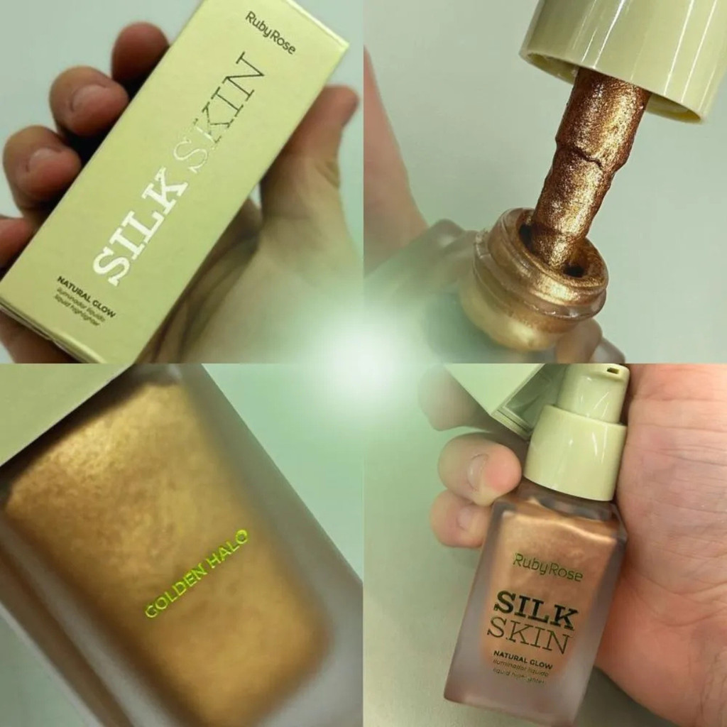 ILUMINADOR SILK SKIN GOLDEN HALO HBF1601-S4 RUBY ROSE · foto 2