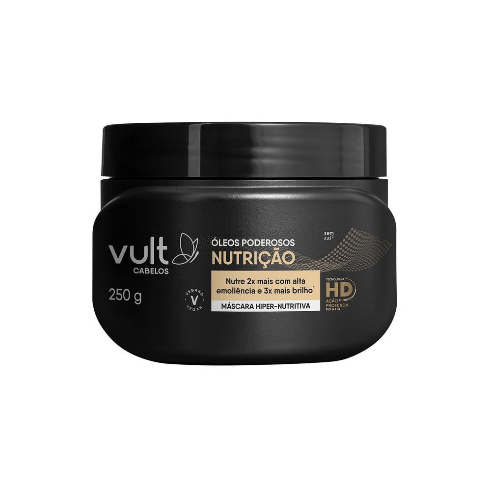 Vult Cabelos Óleos Poderosos Máscara Hiper-Nutritiva 250g em Oferta na Shopee