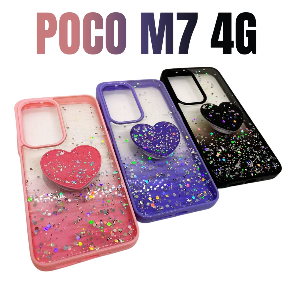 Capa de celular compatível com Xiaomi Poco M7 4G Luxo em Oferta na Shopee