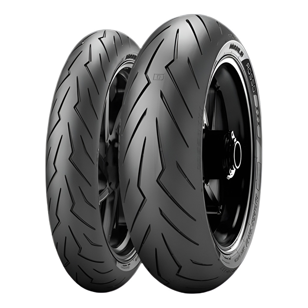Kit 2 Pneus Moto Pirelli Aro 17 Diablo Rosso III 120/70 R17 58W + 160/60 R17 69W em Oferta na Shopee