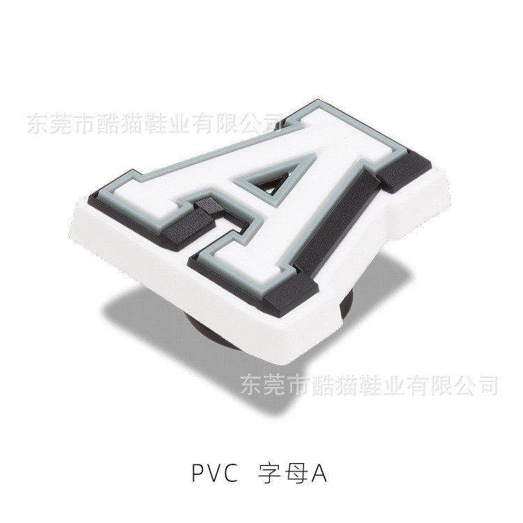 Novas sandálias acessórios fivela decorativa acessórios pvc carta dos desenhos animados sapatos de jardim acessórios sap em Oferta na Shopee