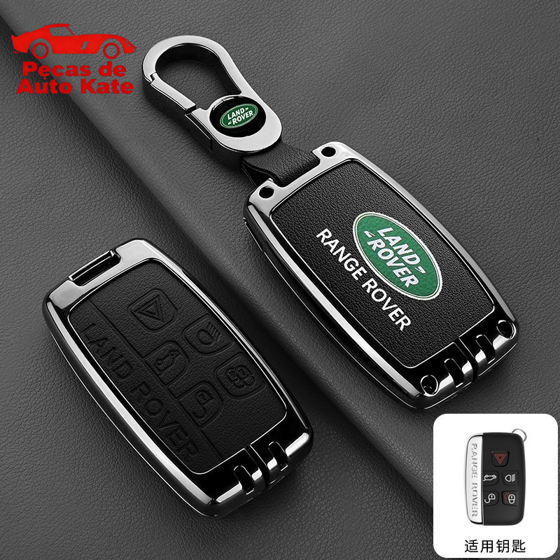 360 °     Capa de Chave de Carro em Liga de Zinco de Nova Geração para Land Rover Range Sport Evoque Fre P67Z
