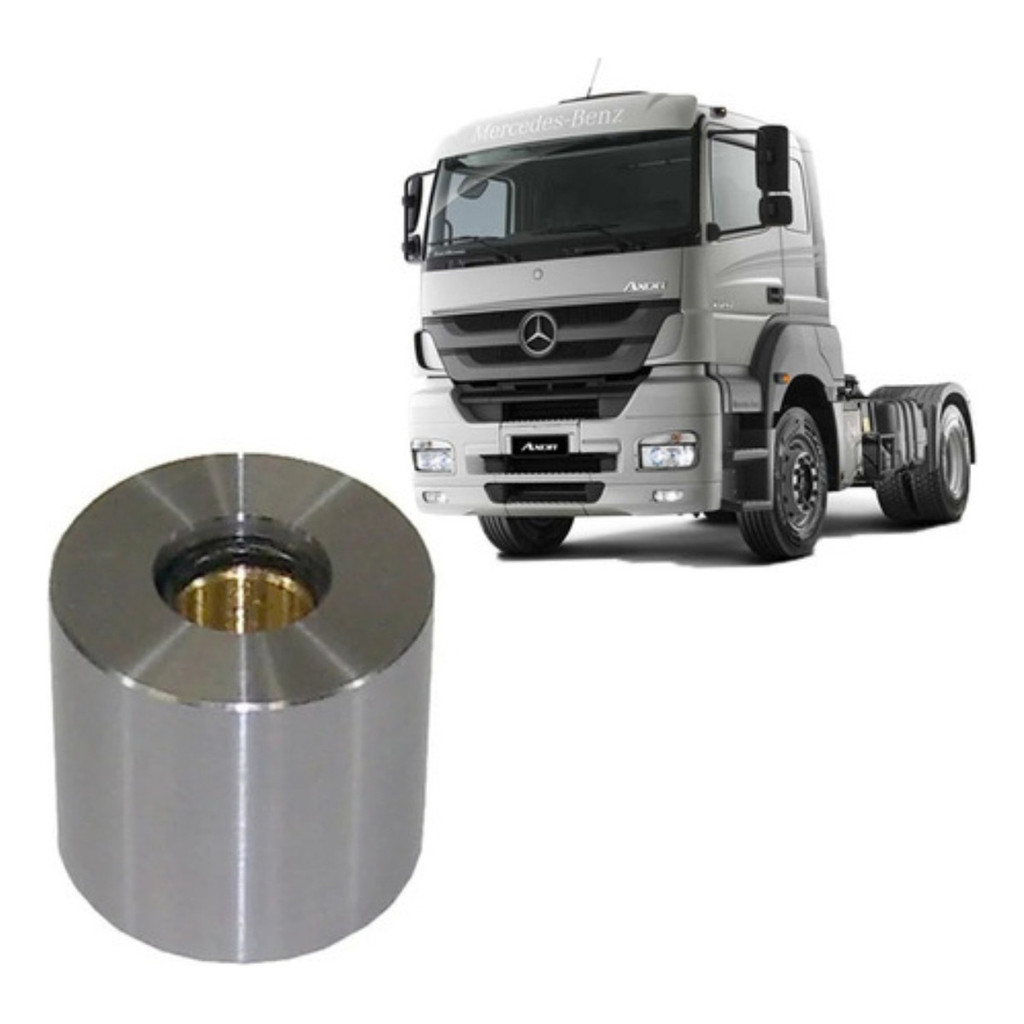 Rolete Patim Freio C/bucha/anel Borr.23mm Mercedes O370/371