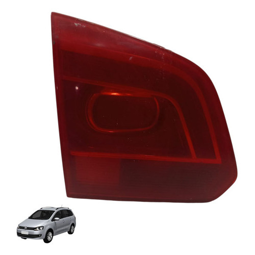 Lanterna Traseira Esquerda Volkswagen Spacefox 2011 2012 Esquerdo/motorista Vermelho